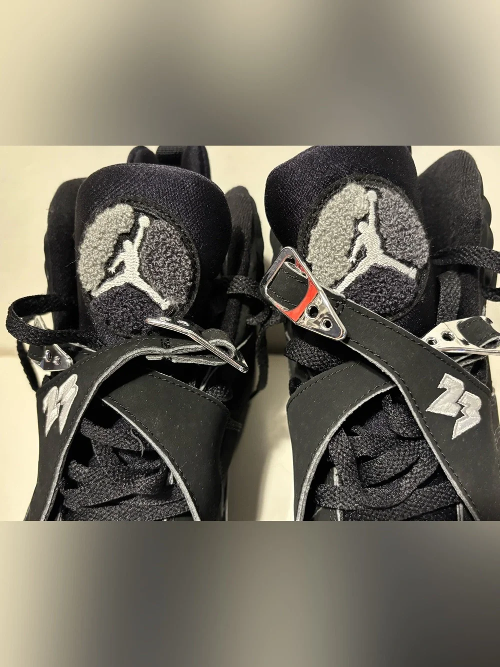 Vintage 2007 NIKE AIR JORDAN 8 VIII CHROME Sz 10 Supreme Sb I IV V VI XI X